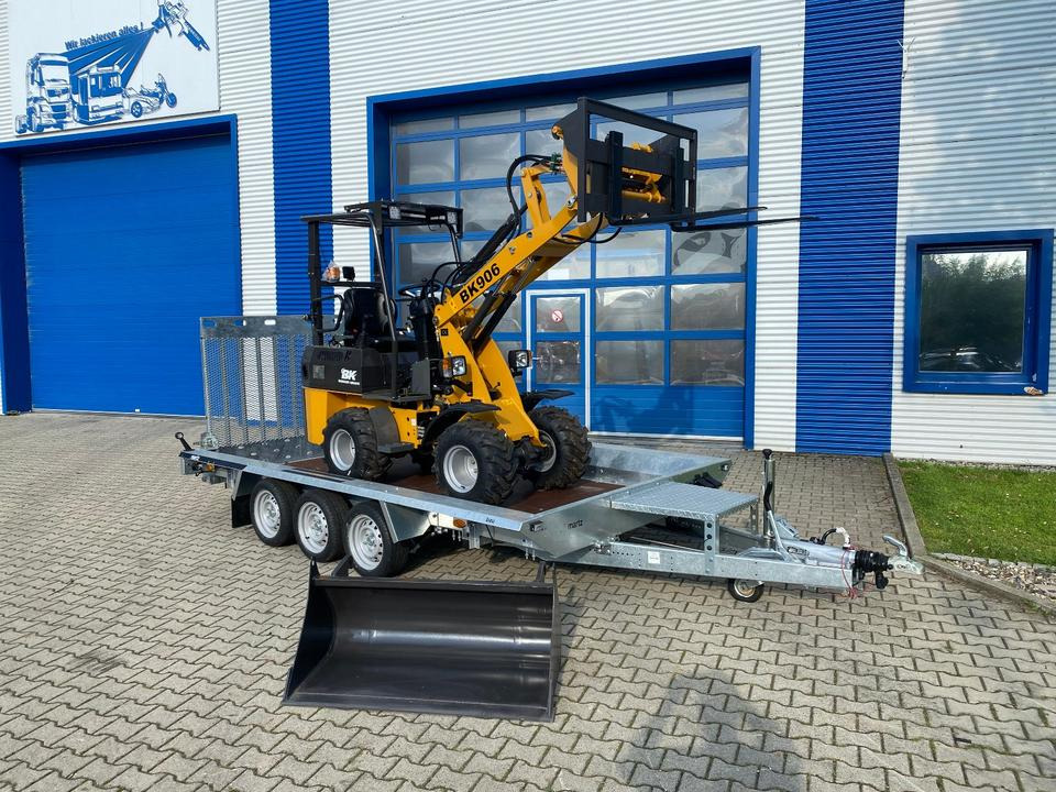 Radlader/Hoflader BK906 inkl. Tieflader und Gabel/Schaufelpaket *INKL.19% MWST*BERGER KRAUS*PERKINS*SOFORT!* - Compact loader: picture 3 Radlader/Hoflader BK906 inkl. Tieflader und Gabel/Schaufelpaket *INKL.19% MWST*BERGER KRAUS*PERKINS*SOFORT!* - Compact loader: picture 3