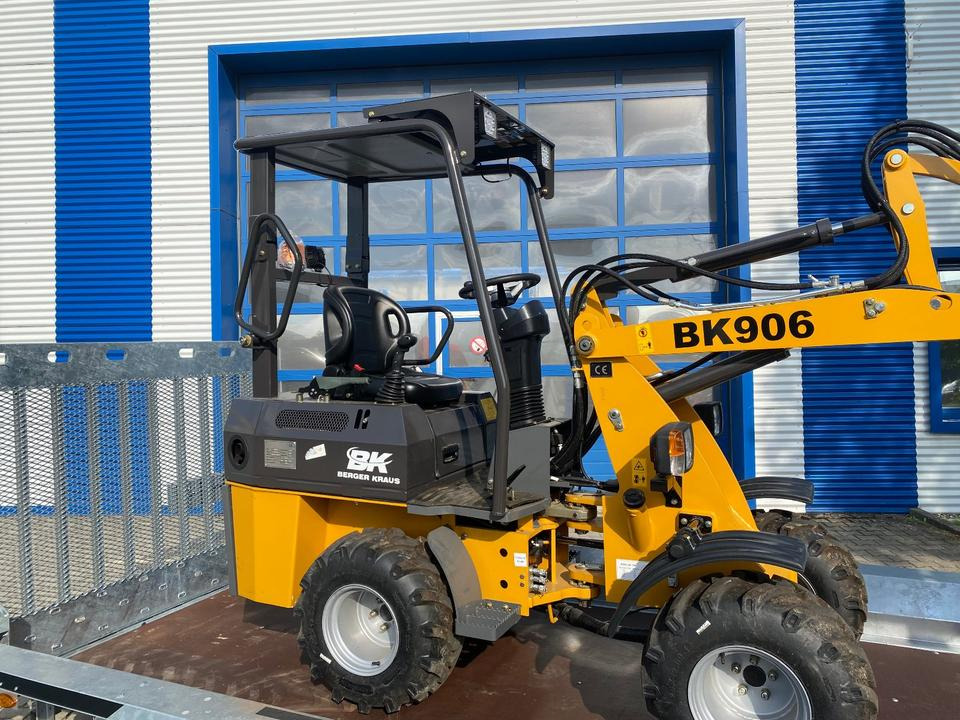 Compact loader, Trailer Radlader/Hoflader BK906 inkl. Tieflader und Gabel/Schaufelpaket *INKL.19% MWST*BERGER KRAUS*PERKINS*SOFORT!*: picture 8