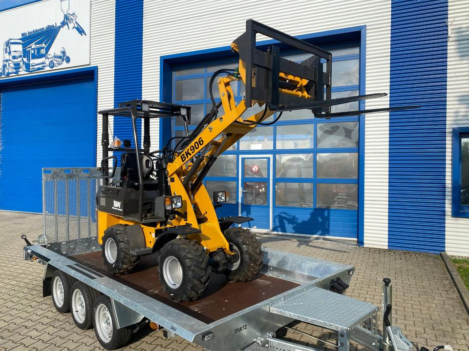 Compact loader, Trailer Radlader/Hoflader BK906 inkl. Tieflader und Gabel/Schaufelpaket *INKL.19% MWST*BERGER KRAUS*PERKINS*SOFORT!*: picture 7
