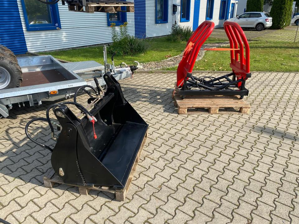 Mini excavator, Trailer Radlader/Hoflader BK906 inkl. Tieflader und großem Zubehörpaket *INKL.19% MWST*BERGER KRAUS*PERKINS*CE*SOFORT!*: picture 8
