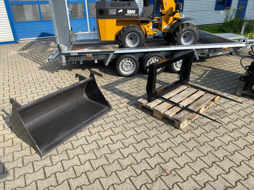 Mini excavator, Trailer Radlader/Hoflader BK906 inkl. Tieflader und großem Zubehörpaket *INKL.19% MWST*BERGER KRAUS*PERKINS*CE*SOFORT!*: picture 7