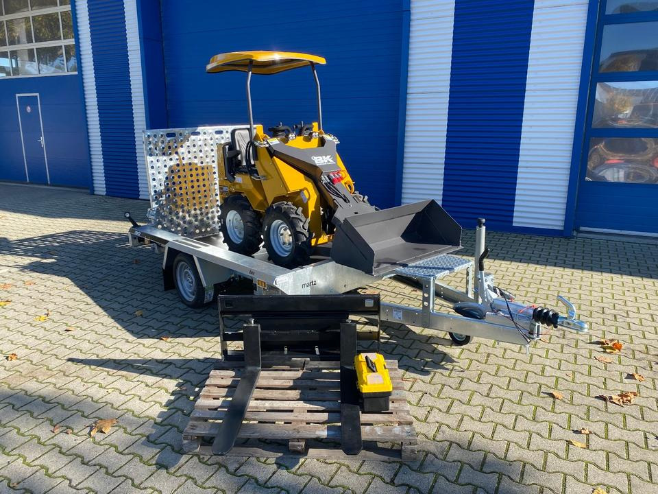 Radlader/Mini-Radlader BK360SW inkl. Tieflader und Gabel/Schaufelpaket *INKL.19% MWST*BERGER KRAUS*B&S MOTOR*SOFORT!* - Compact loader: picture 1 Radlader/Mini-Radlader BK360SW inkl. Tieflader und Gabel/Schaufelpaket *INKL.19% MWST*BERGER KRAUS*B&S MOTOR*SOFORT!* - Compact loader: picture 1