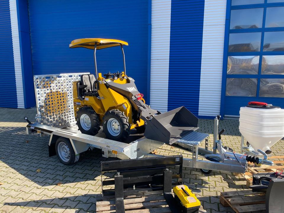 Radlader/Mini-Radlader BK360SW inkl. Tieflader und Winter-Komplettpaket *INKL.19% MWST*BERGER KRAUS*B&S MOTOR*SOFORT!* - Compact loader: picture 4 Radlader/Mini-Radlader BK360SW inkl. Tieflader und Winter-Komplettpaket *INKL.19% MWST*BERGER KRAUS*B&S MOTOR*SOFORT!* - Compact loader: picture 4
