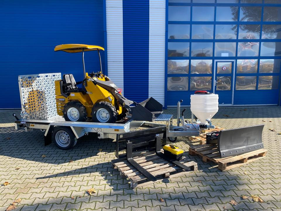 Radlader/Mini-Radlader BK360SW inkl. Tieflader und Winter-Komplettpaket *INKL.19% MWST*BERGER KRAUS*B&S MOTOR*SOFORT!* - Compact loader: picture 1 Radlader/Mini-Radlader BK360SW inkl. Tieflader und Winter-Komplettpaket *INKL.19% MWST*BERGER KRAUS*B&S MOTOR*SOFORT!* - Compact loader: picture 1