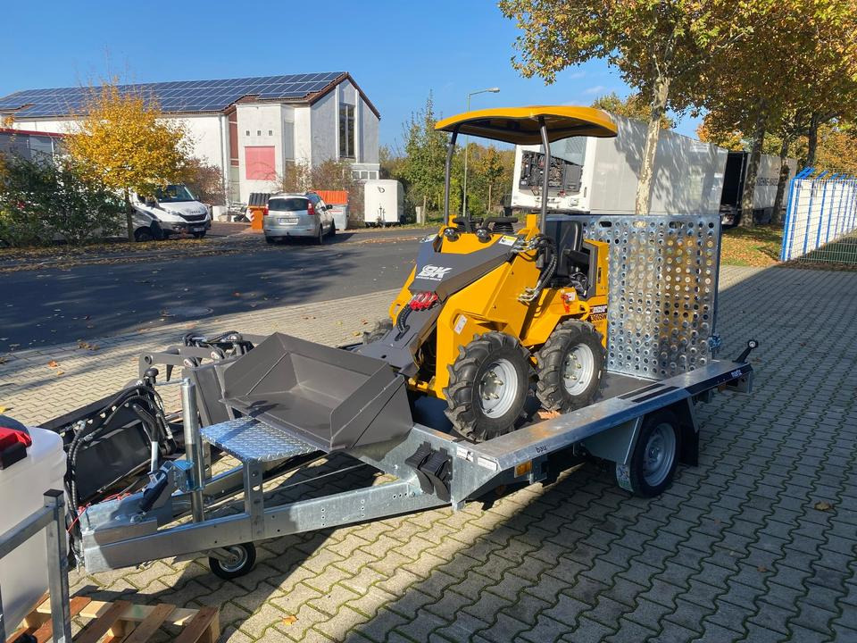 Radlader/Mini-Radlader BK360SW inkl. Tieflader und großem Zubehör *INKL.19% MWST*BERGER KRAUS*B&S MOTOR*SOFORT!* - Compact loader: picture 5 Radlader/Mini-Radlader BK360SW inkl. Tieflader und großem Zubehör *INKL.19% MWST*BERGER KRAUS*B&S MOTOR*SOFORT!* - Compact loader: picture 5