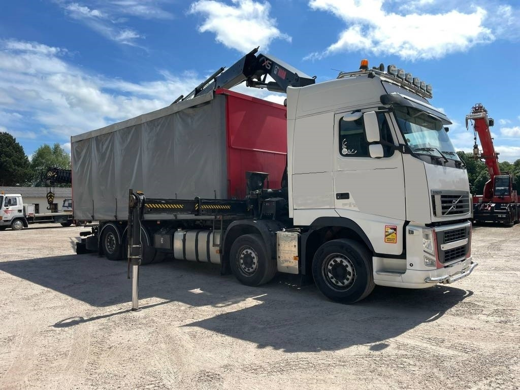 Volvo FH 460 - Curtainsider truck, Crane truck: picture 1 Volvo FH 460 - Curtainsider truck, Crane truck: picture 1