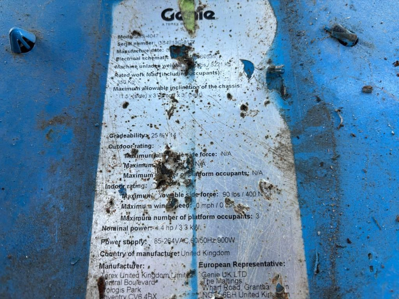 Genie GS 4047 - Scissor lift: picture 5 Genie GS 4047 - Scissor lift: picture 5
