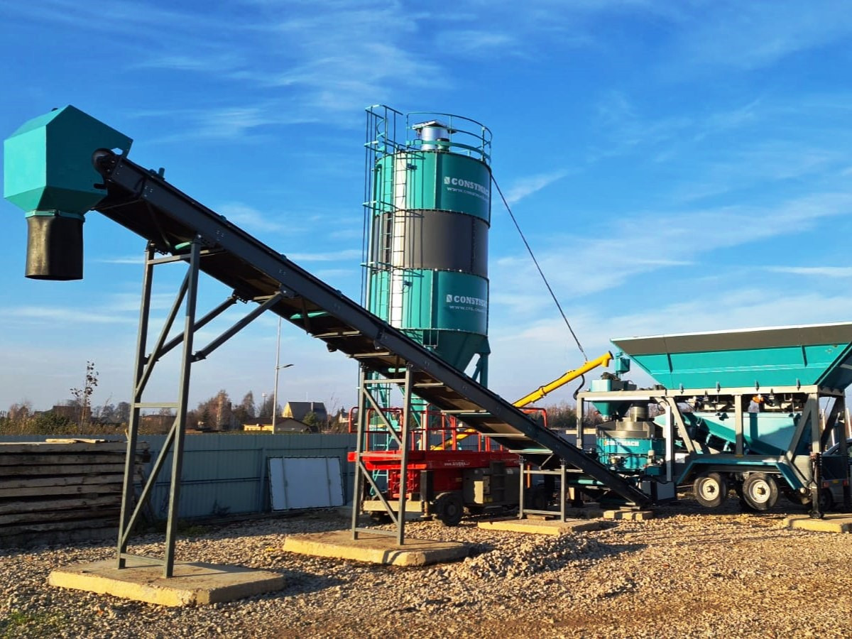 Constmach Petite Centrale à Béton Mobile 45 m³/h - Concrete plant: picture 3 Constmach Petite Centrale à Béton Mobile 45 m³/h - Concrete plant: picture 3
