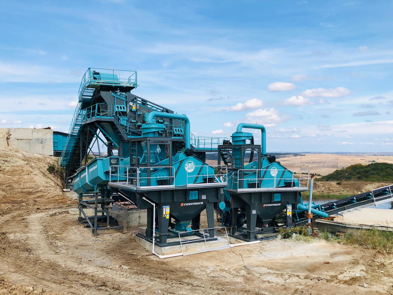 Constmach Stationary Washing And Screening Plant (Sand, Gravel, Gravel Washing And Screening) - Screener: picture 1 Constmach Stationary Washing And Screening Plant (Sand, Gravel, Gravel Washing And Screening) - Screener: picture 1