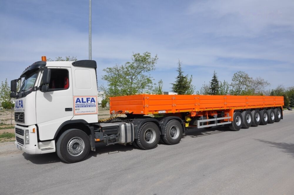 New Dropside/ Flatbed semi-trailer Özgül 6 AXLE PLATFORM SEMI TRAILER: picture 9 New Dropside/ Flatbed semi-trailer Özgül 6 AXLE PLATFORM SEMI TRAILER: picture 9