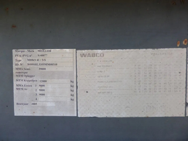 Tipper trailer Meiller MHKS 41/3-S: picture 12 Tipper trailer Meiller MHKS 41/3-S: picture 12