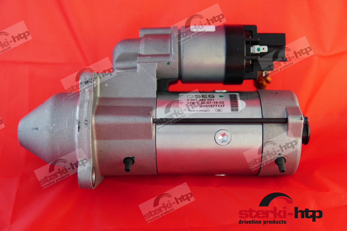 IVECO 5801577137 Starter 12V - Spare parts for Other machinery: picture 1 IVECO 5801577137 Starter 12V - Spare parts for Other machinery: picture 1