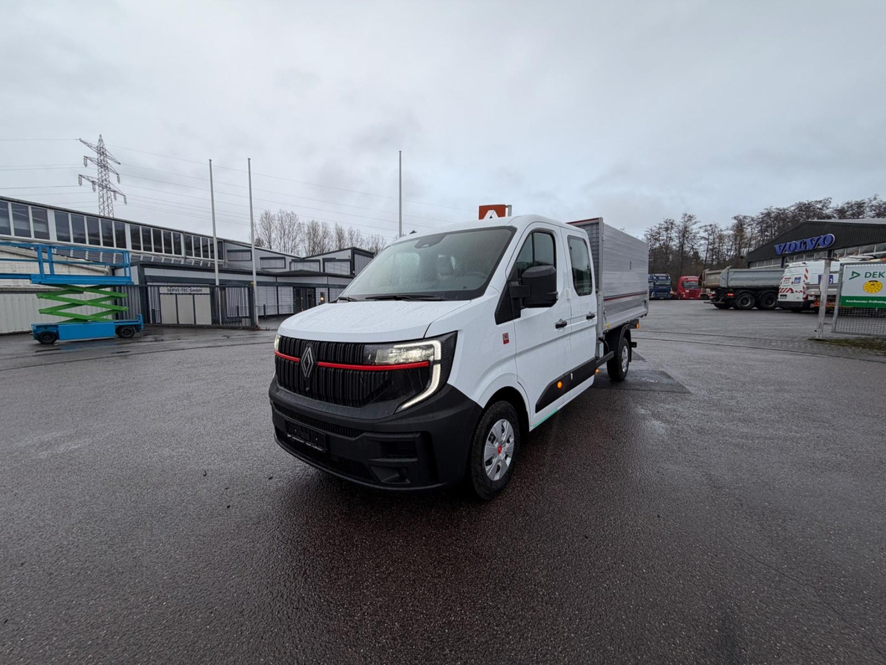 Renault MASTER DOPPELKABINER KIPPER MIT LAUBFANG - Tipper van, Combi van: picture 1 Renault MASTER DOPPELKABINER KIPPER MIT LAUBFANG - Tipper van, Combi van: picture 1