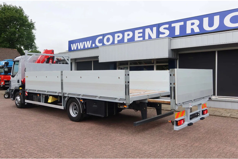 Crane truck DAF LF 260 Openwagen+ Kraan Fassi F85 B023+ Radio controle: picture 12