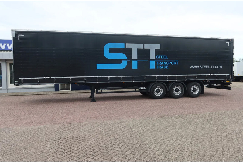 Curtainsider semi-trailer Kögel SN 24 Schuifzeil, Schuifdak, lift as, stuur-as, Rongen gaten + ice killer.: picture 6