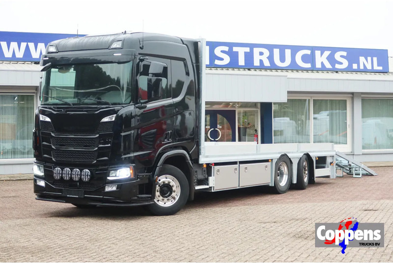 Scania R 500 6x2 Blackline Machine transporter - Autotransporter truck: picture 1 Scania R 500 6x2 Blackline Machine transporter - Autotransporter truck: picture 1