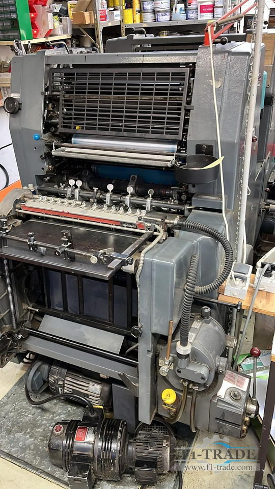 Heidelberg GTO46ZP - Offset printing machine: picture 1 Heidelberg GTO46ZP - Offset printing machine: picture 1