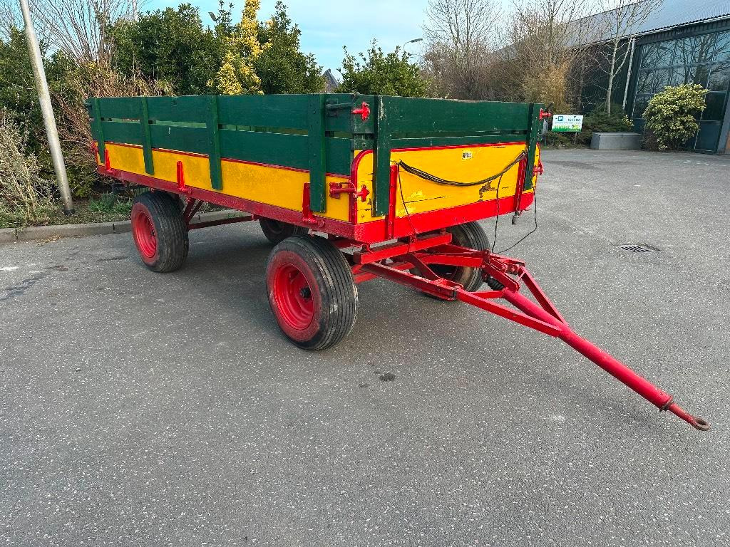 Miedema landbouwwagen vierwielige wagen schamelwagen - Farm trailer: picture 1 Miedema landbouwwagen vierwielige wagen schamelwagen - Farm trailer: picture 1