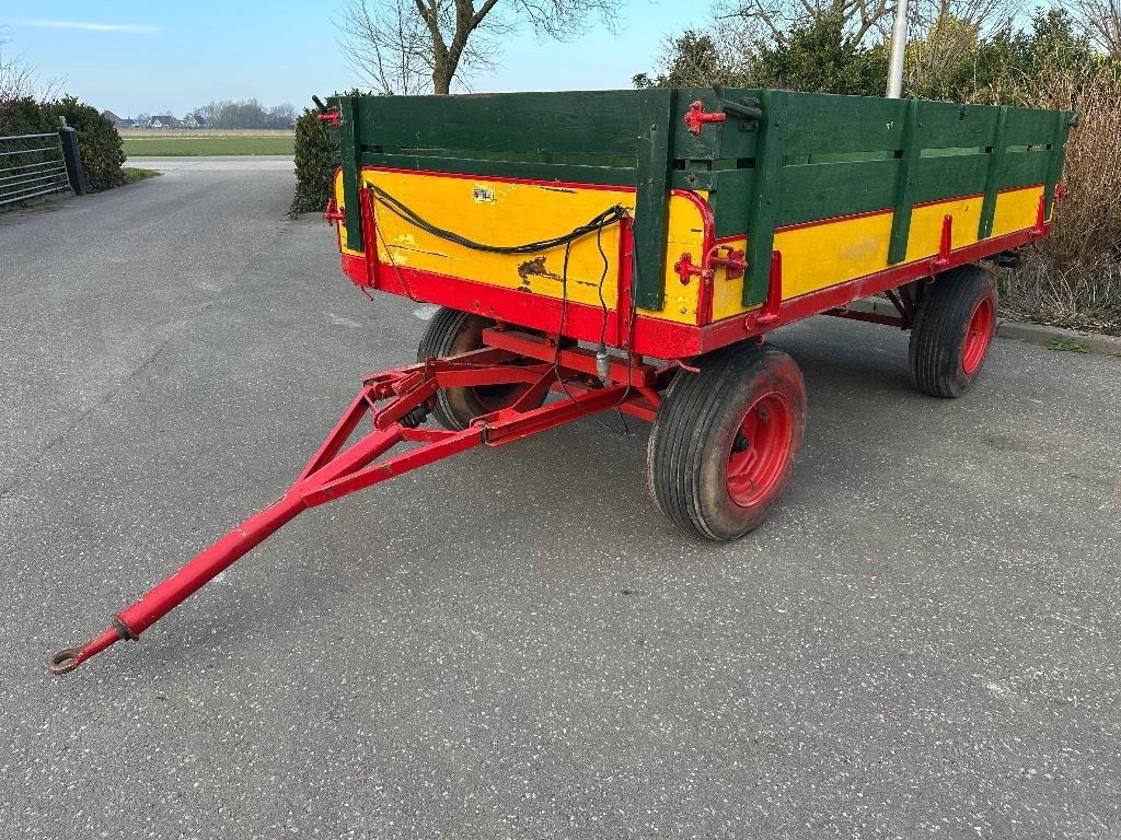 Miedema landbouwwagen vierwielige wagen schamelwagen - Farm trailer: picture 4 Miedema landbouwwagen vierwielige wagen schamelwagen - Farm trailer: picture 4