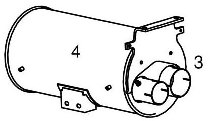 Katalysator Euro 4 MAN TGM TGL - 4.6 - Dinex 47352 81151010420 81151016020 - Catalytic converter for Truck: picture 2 Katalysator Euro 4 MAN TGM TGL - 4.6 - Dinex 47352 81151010420 81151016020 - Catalytic converter for Truck: picture 2