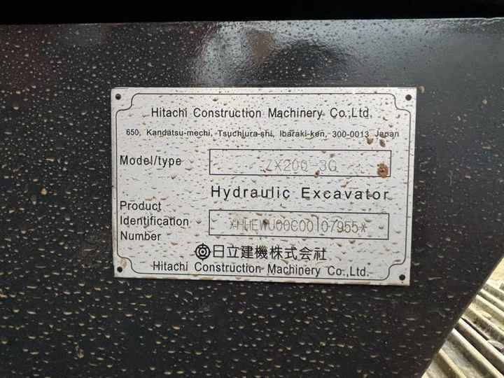Hot sale Used Hitachi ZX200-3 digger 20ton Excavator second hand excavator - Crawler excavator: picture 5 Hot sale Used Hitachi ZX200-3 digger 20ton Excavator second hand excavator - Crawler excavator: picture 5