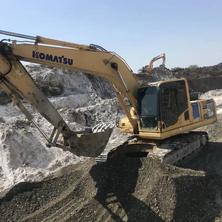 Site Work High Efficiency Second-hand Komatsu Pc200-8 Medium Hydraulic Crawler Backhoe Digger 20ton Used Excavator - Excavator: picture 1 Site Work High Efficiency Second-hand Komatsu Pc200-8 Medium Hydraulic Crawler Backhoe Digger 20ton Used Excavator - Excavator: picture 1