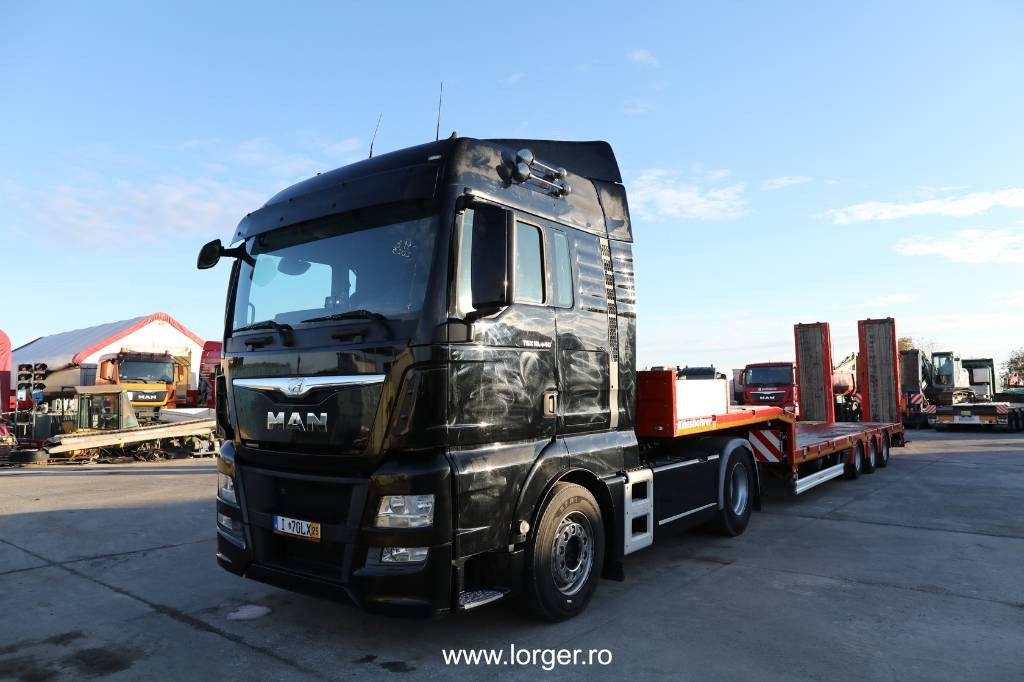 MAN TGX 18.440 4x2 BLS + Trailer Kässbohrer LB3 Lowbed - Tractor unit: picture 1 MAN TGX 18.440 4x2 BLS + Trailer Kässbohrer LB3 Lowbed - Tractor unit: picture 1