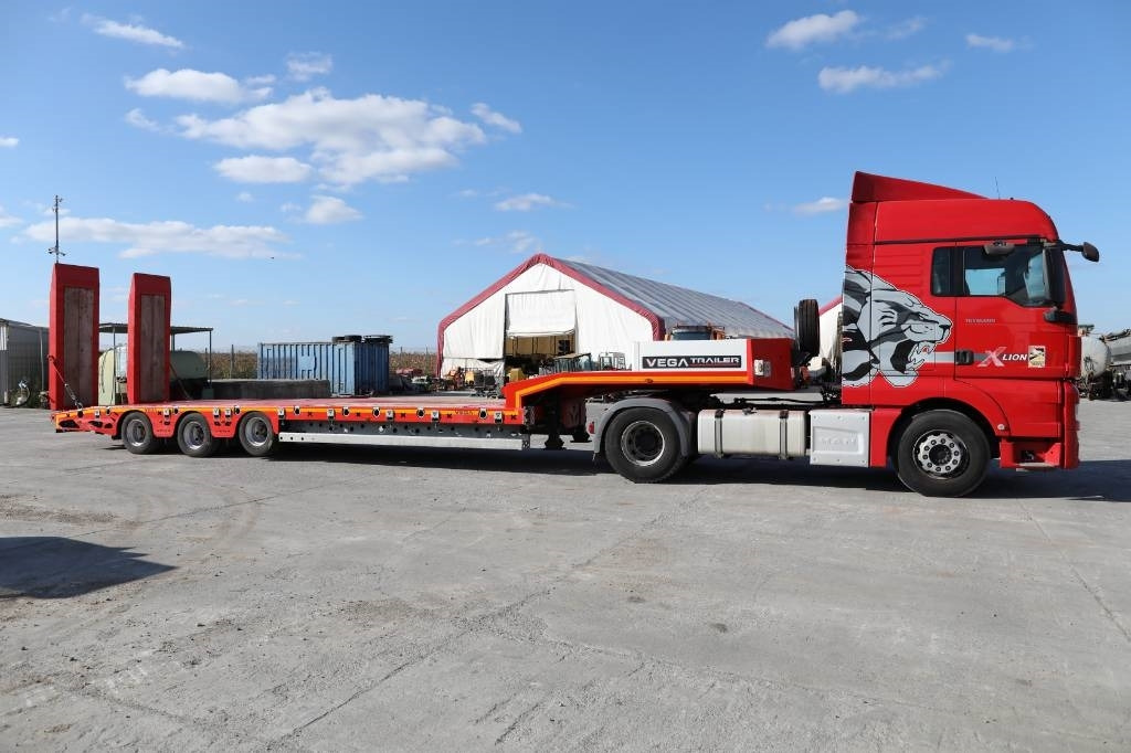 MAN TGX 18.500 4x2 LLS + Trailer Vega 3 axel lowbed  - Tractor unit: picture 2 MAN TGX 18.500 4x2 LLS + Trailer Vega 3 axel lowbed  - Tractor unit: picture 2
