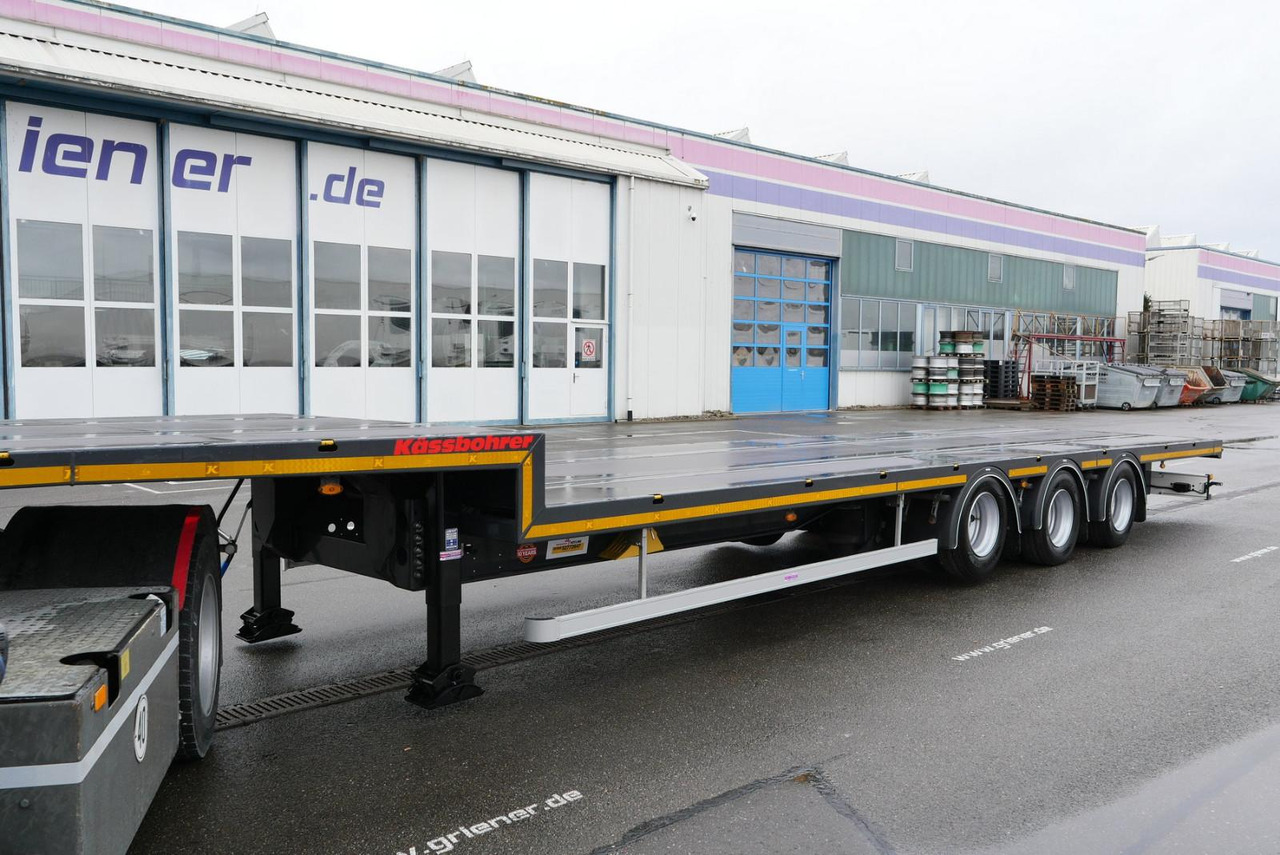 Kässbohrer K.SPJ3 12/27 / JUMBO / BPW / LIFTACHSE 5700 kg - Low loader semi-trailer: picture 4 Kässbohrer K.SPJ3 12/27 / JUMBO / BPW / LIFTACHSE 5700 kg - Low loader semi-trailer: picture 4