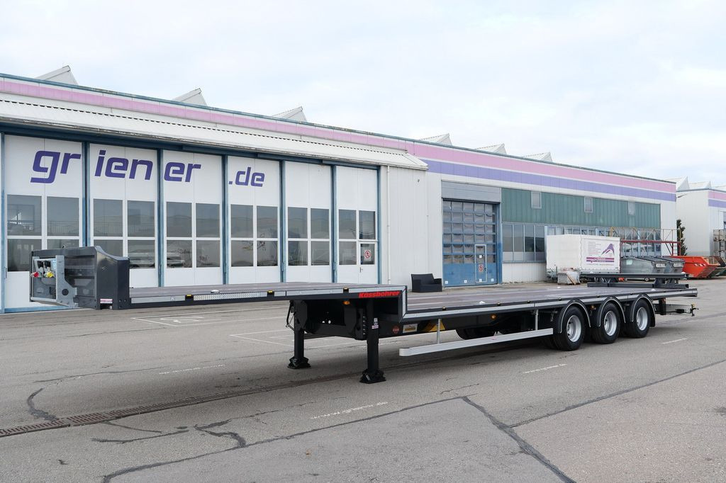 Kässbohrer K.SPJ3 / JUMBO PLATTFORM / BPW /LIFT/ CONTAINER - Low loader semi-trailer: picture 3 Kässbohrer K.SPJ3 / JUMBO PLATTFORM / BPW /LIFT/ CONTAINER - Low loader semi-trailer: picture 3