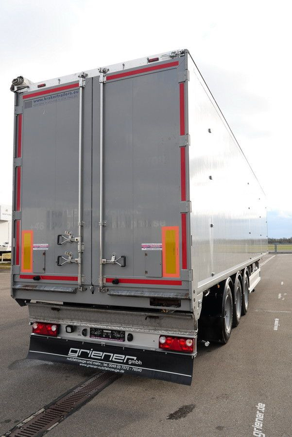 Walking floor semi-trailer Kraker CF-Z / 10 mm / 89 m³ / seitliche türen FALTWAND: picture 10