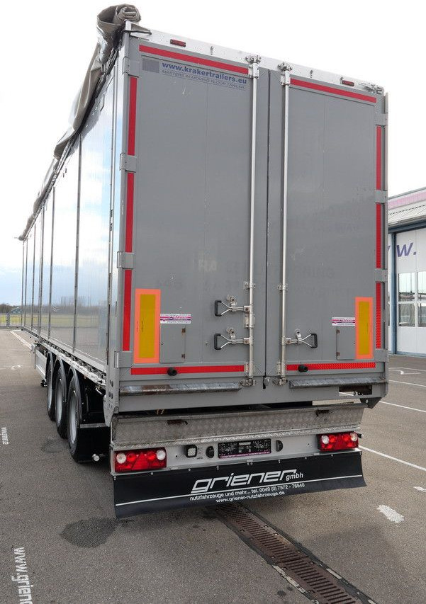 Walking floor semi-trailer Kraker CF-Z / 10 mm / 89 m³ / seitliche türen FALTWAND: picture 9