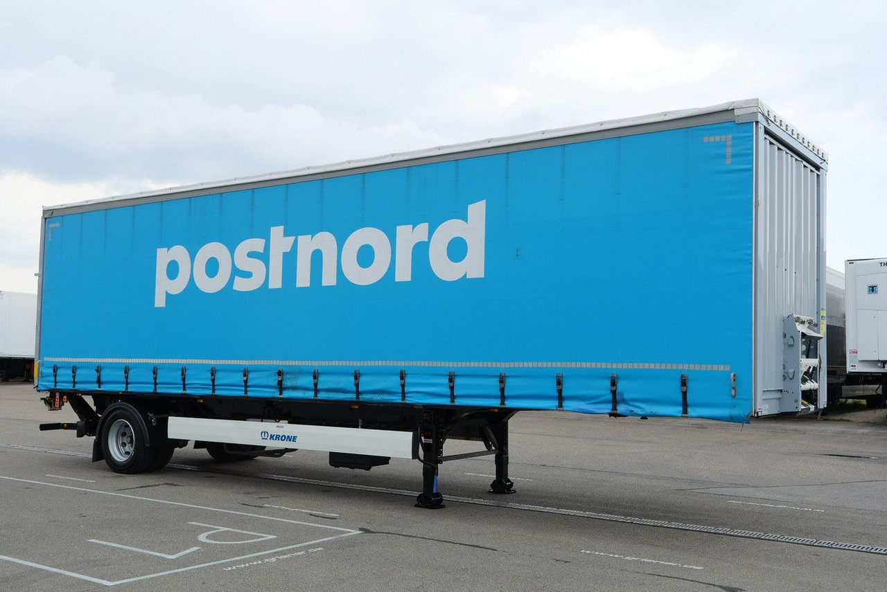 Krone CITYSATTEL KRONE 1-achs SEP 10/ BPW/TRIDEC lenk - Curtainsider semi-trailer: picture 4 Krone CITYSATTEL KRONE 1-achs SEP 10/ BPW/TRIDEC lenk - Curtainsider semi-trailer: picture 4