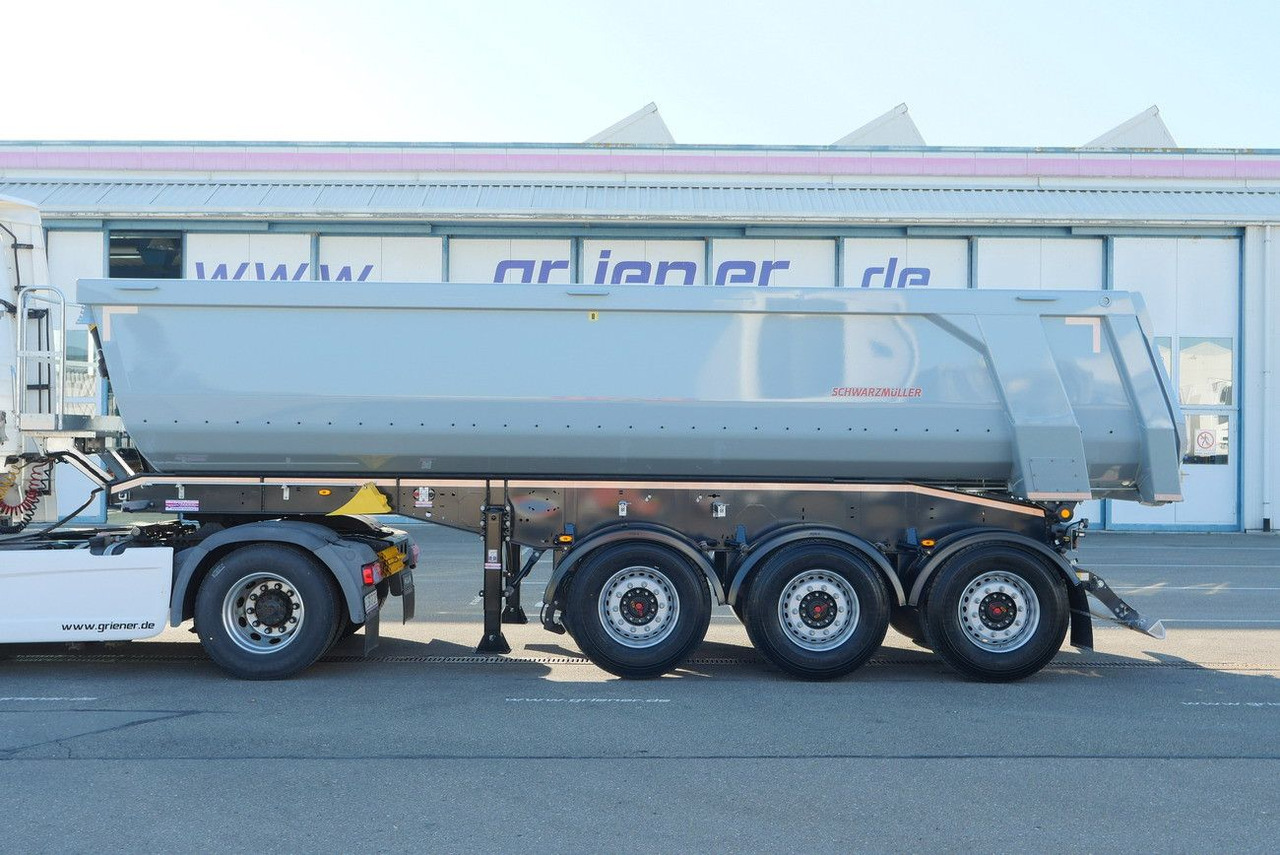 Tipper semi-trailer Schwarzmüller K -SERIE / ALUMULDE /STAHLEINLAGE 5430 kg /25m³: picture 6
