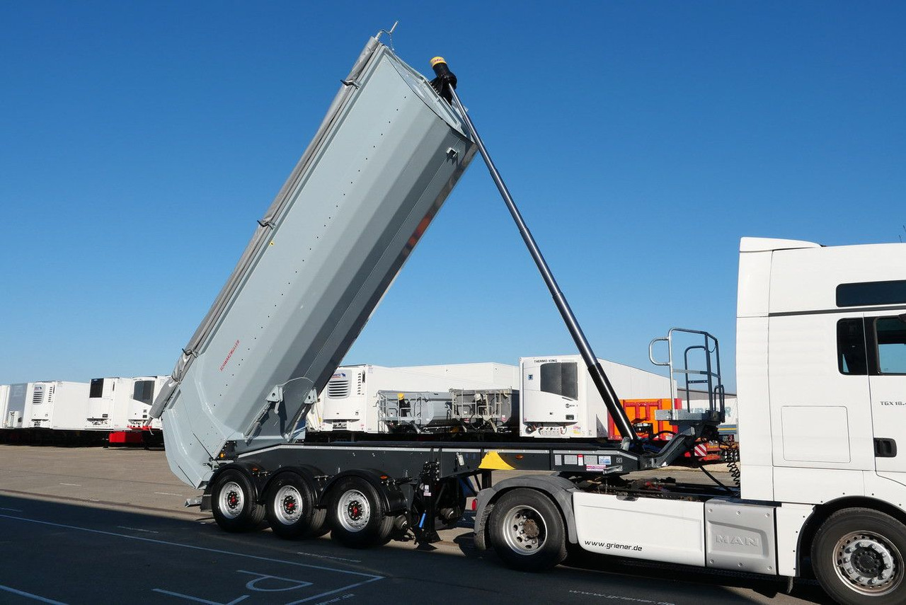 Tipper semi-trailer Schwarzmüller K -SERIE / ALUMULDE /STAHLEINLAGE 5430 kg /25m³: picture 29