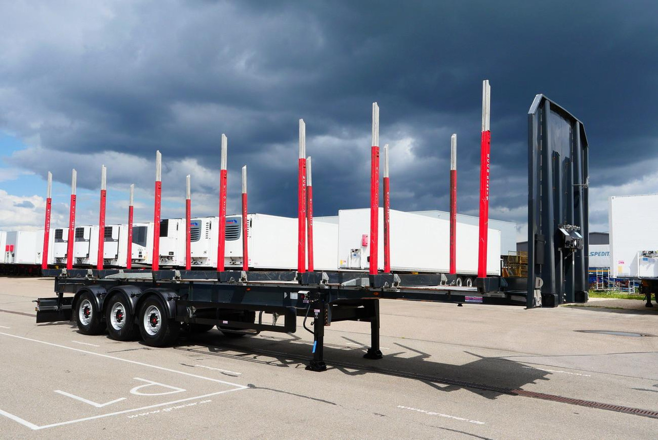 Schwarzmüller Y serie /RUNGENSATTEL HOLZ ECCO STEEL 9to /8 x - Logging semi-trailer: picture 2 Schwarzmüller Y serie /RUNGENSATTEL HOLZ ECCO STEEL 9to /8 x - Logging semi-trailer: picture 2