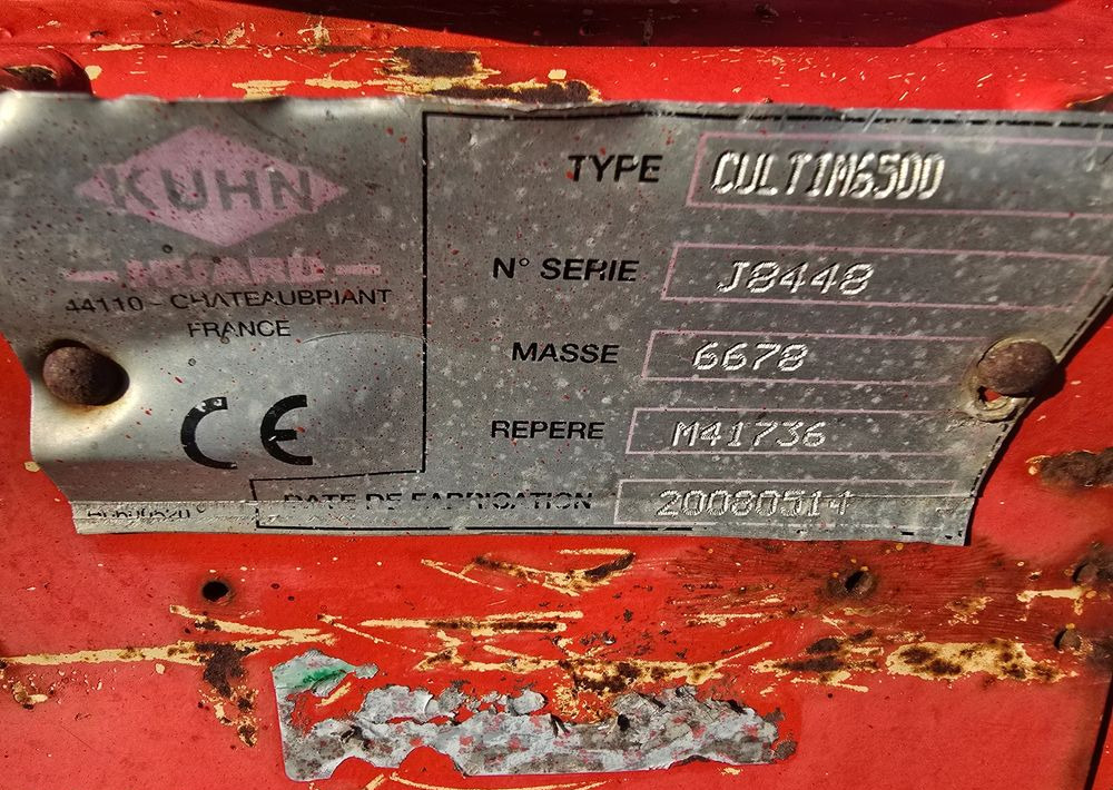 Leasing of  Kuhn Cultimer 6500 Kuhn Cultimer 6500: picture 7