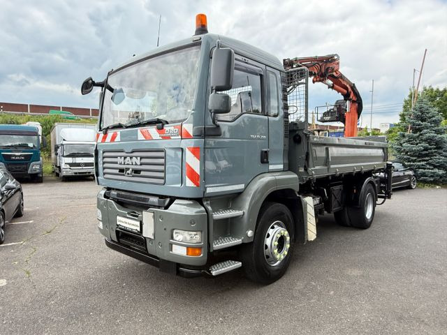 MAN TGA 18.350 Kran Terex - Tipper, Crane truck: picture 2 MAN TGA 18.350 Kran Terex - Tipper, Crane truck: picture 2