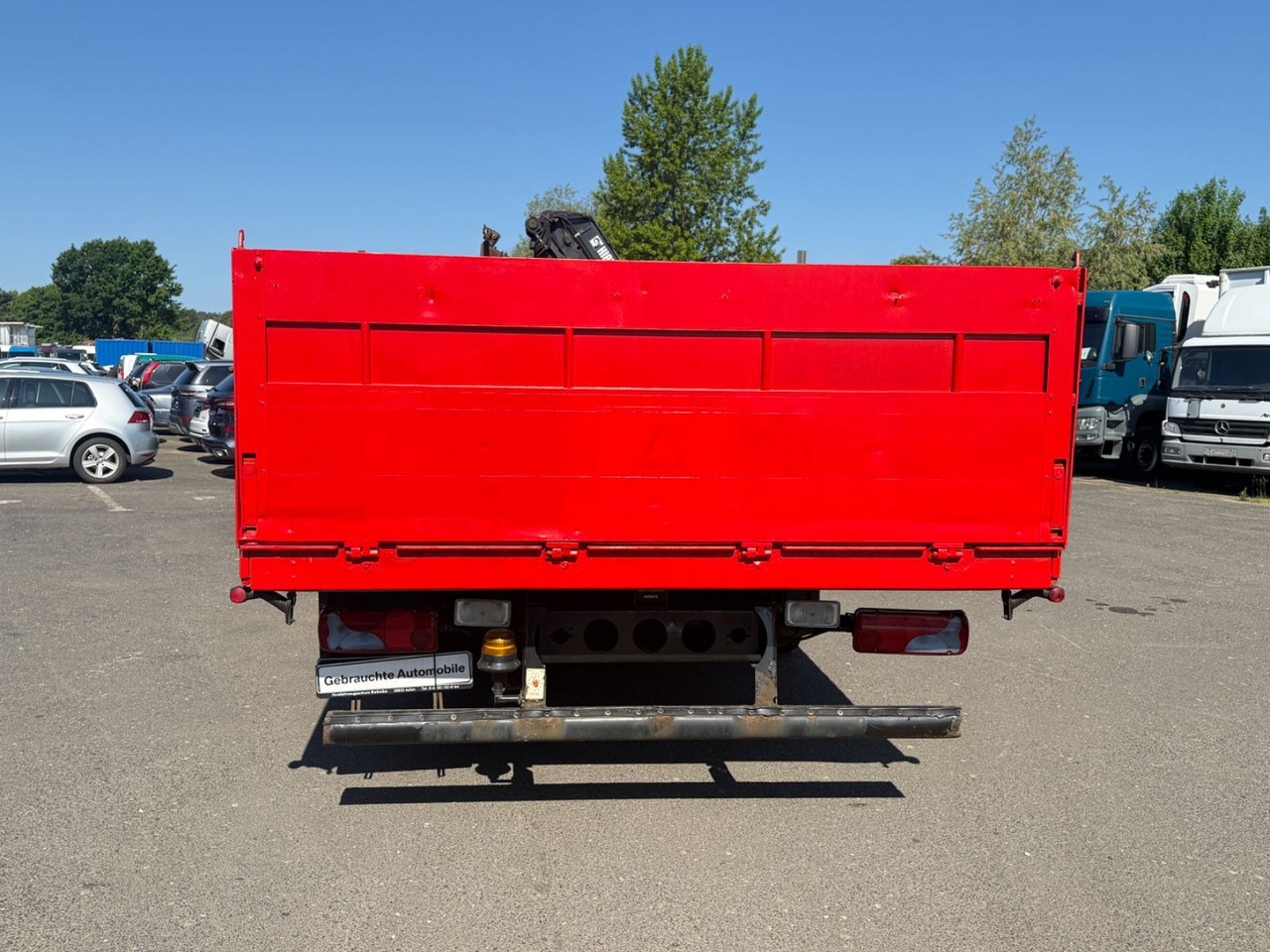 MAN TGL 12.210 mit Kran - Dropside/ Flatbed truck, Crane truck: picture 4 MAN TGL 12.210 mit Kran - Dropside/ Flatbed truck, Crane truck: picture 4