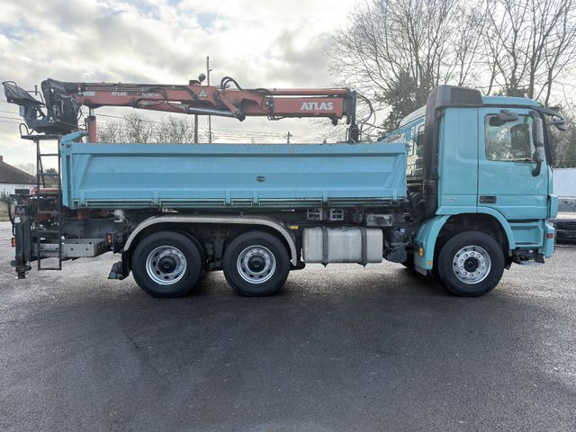Mercedes-Benz Actros 2646 Kipper Kran Atlas 6x4 - Tipper: picture 5 Mercedes-Benz Actros 2646 Kipper Kran Atlas 6x4 - Tipper: picture 5