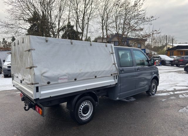 Volkswagen T5 Transporter Pritsche Pritsche Doppelkabine - Curtain side van: picture 4 Volkswagen T5 Transporter Pritsche Pritsche Doppelkabine - Curtain side van: picture 4