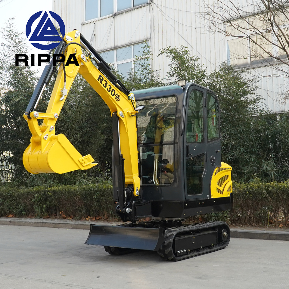 RIPPA R330-Rapid delivery-Kubota engine-Cab-Air Conditioner -CE certification - Mini excavator: picture 1 RIPPA R330-Rapid delivery-Kubota engine-Cab-Air Conditioner -CE certification - Mini excavator: picture 1