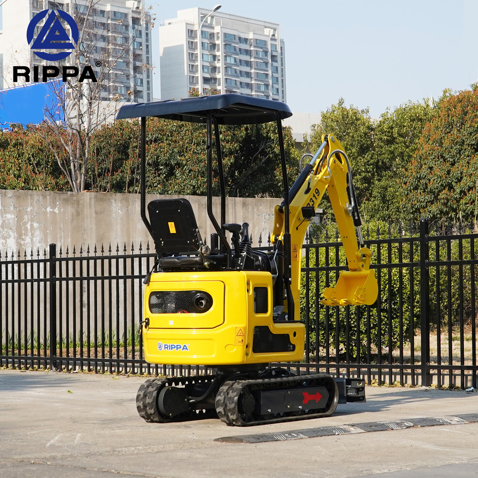 Rippa R319 Pilot Control|Kubota Engine|Euro 5|CE|Telescopic chassis|Lateral swing mini excavator - Mini excavator: picture 5 Rippa R319 Pilot Control|Kubota Engine|Euro 5|CE|Telescopic chassis|Lateral swing mini excavator - Mini excavator: picture 5