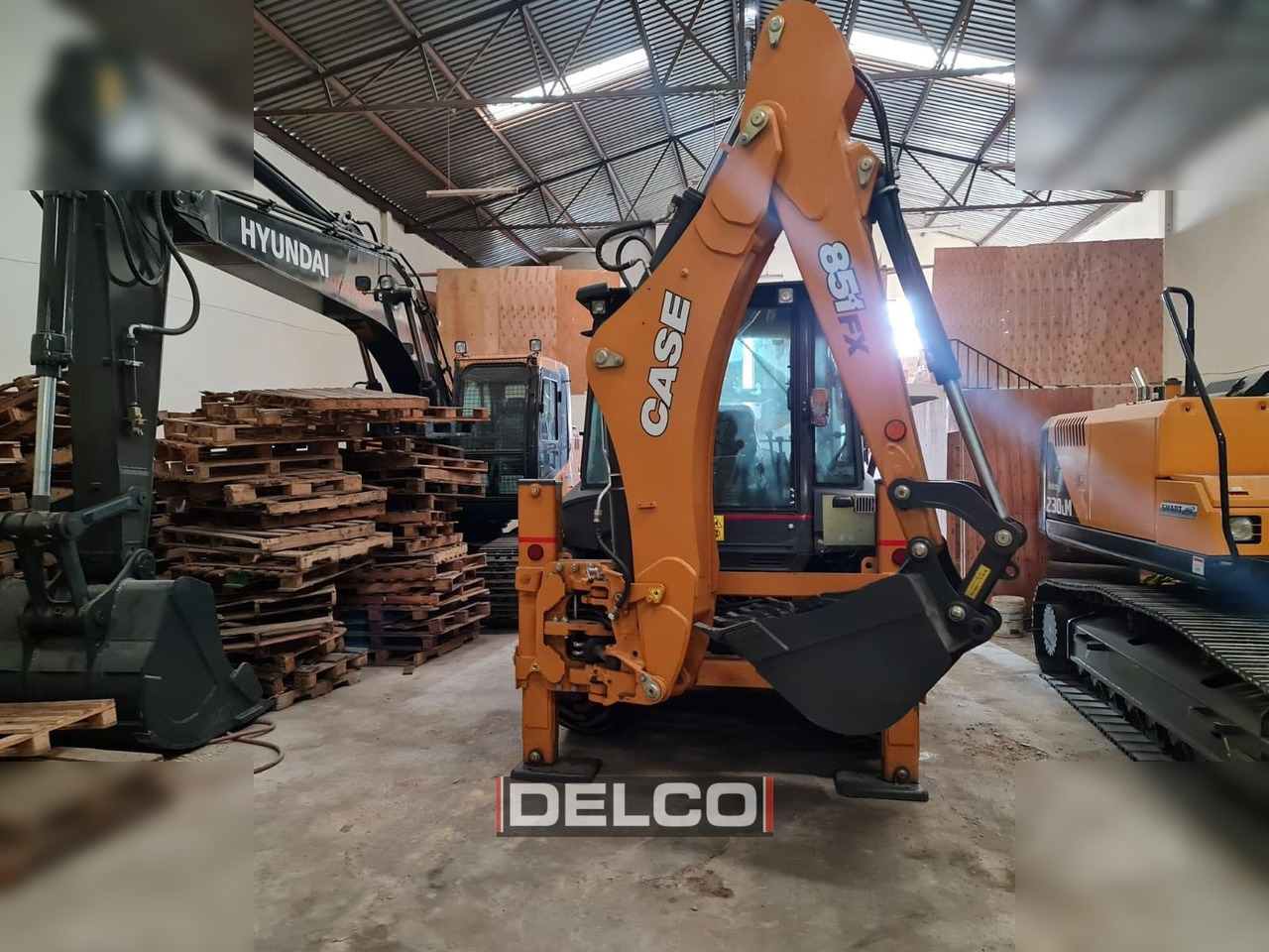 New Backhoe loader CASE 851FX: picture 15