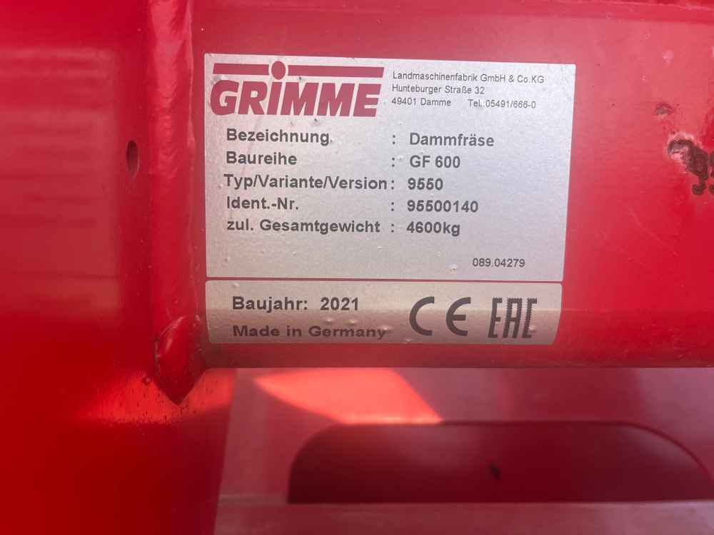 Grimme GF 600 - Potato equipment: picture 2 Grimme GF 600 - Potato equipment: picture 2