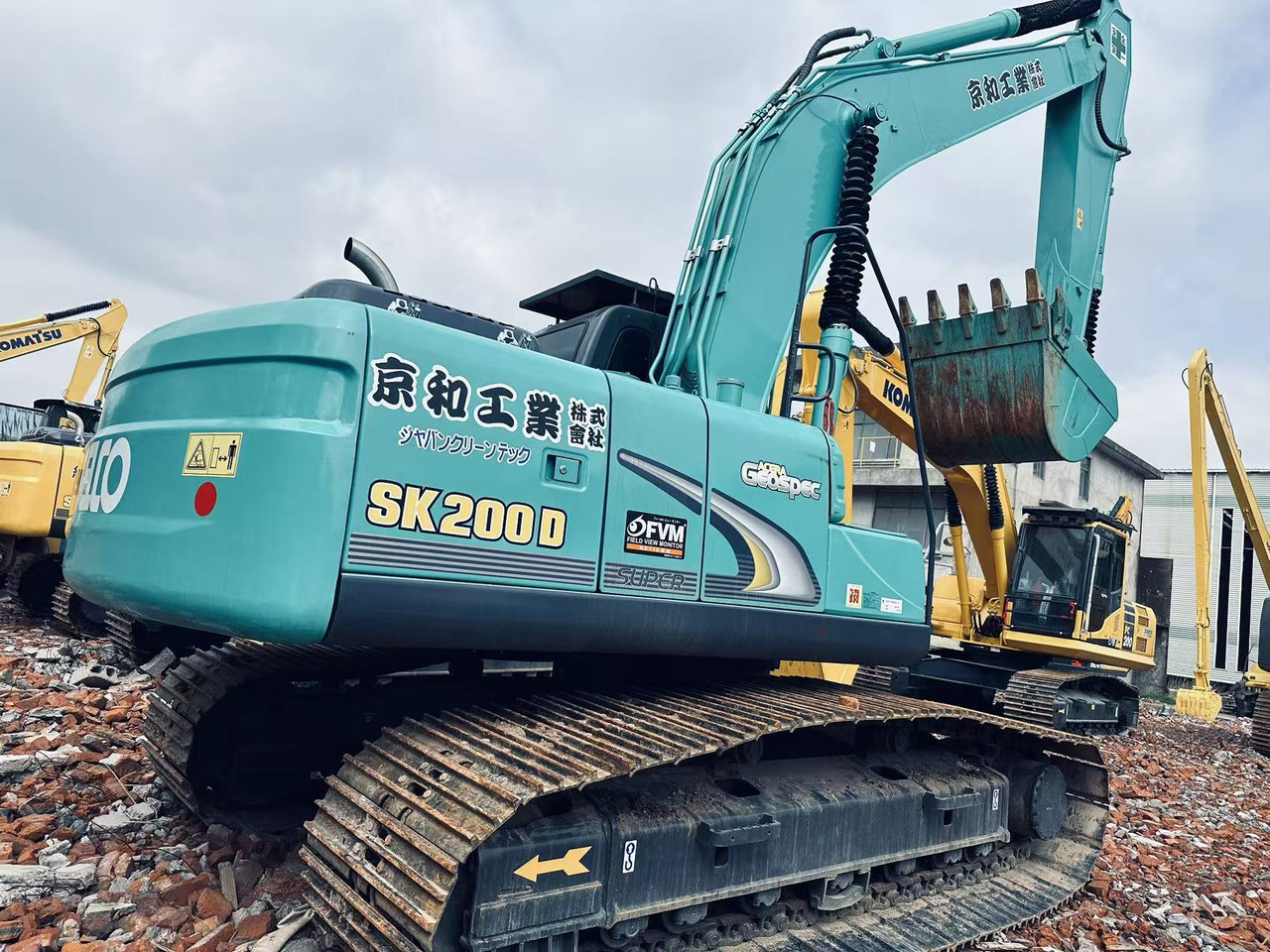Kobelco SK200D - Crawler excavator: picture 2 Kobelco SK200D - Crawler excavator: picture 2