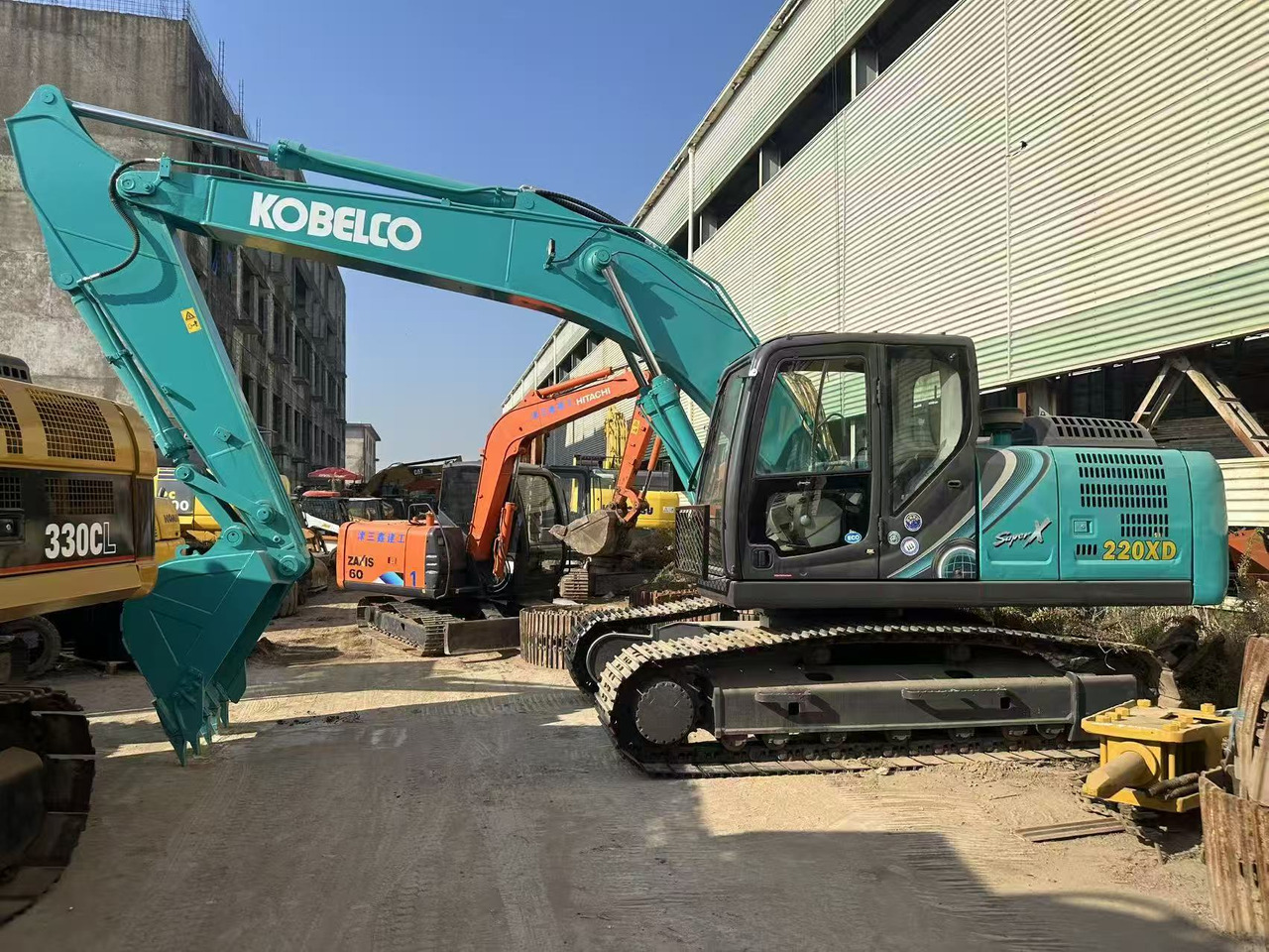 Crawler excavator Kobelco SK220: picture 1