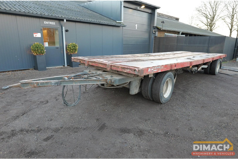 Van Hool ONBEKEND Platte kar snelverkeer - luchtremmen - 770x246cm plateau afmetingen - Dropside/ Flatbed semi-trailer: picture 4 Van Hool ONBEKEND Platte kar snelverkeer - luchtremmen - 770x246cm plateau afmetingen - Dropside/ Flatbed semi-trailer: picture 4