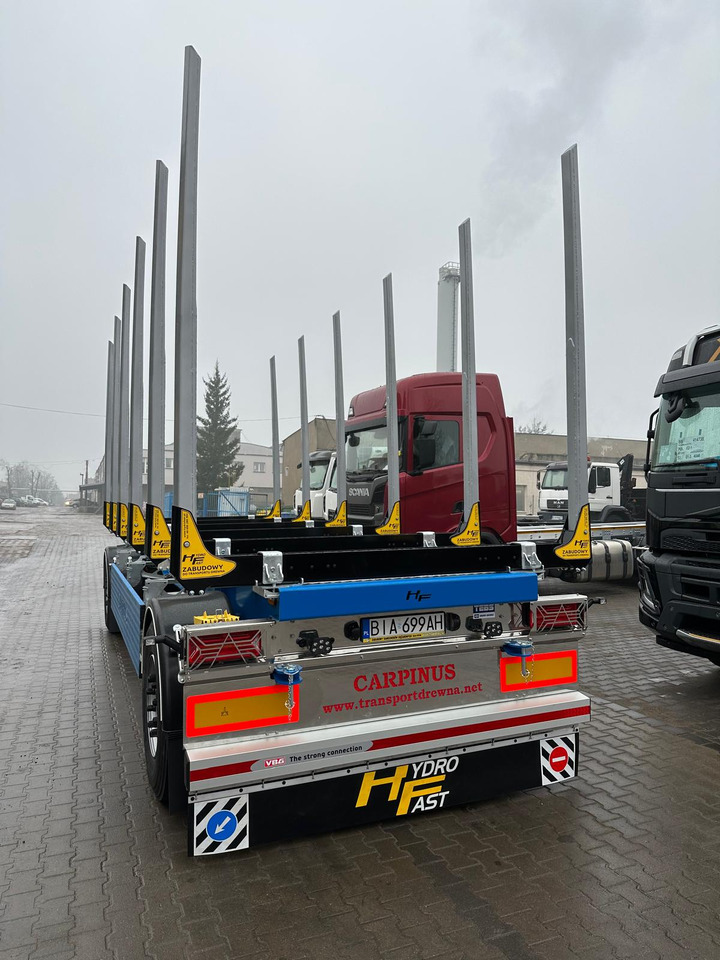 Hydrofast Przyczepa 2 osiowa do drewna stosowego HFP2/2-axle timber trailer HFP2 - Logging trailer: picture 2 Hydrofast Przyczepa 2 osiowa do drewna stosowego HFP2/2-axle timber trailer HFP2 - Logging trailer: picture 2
