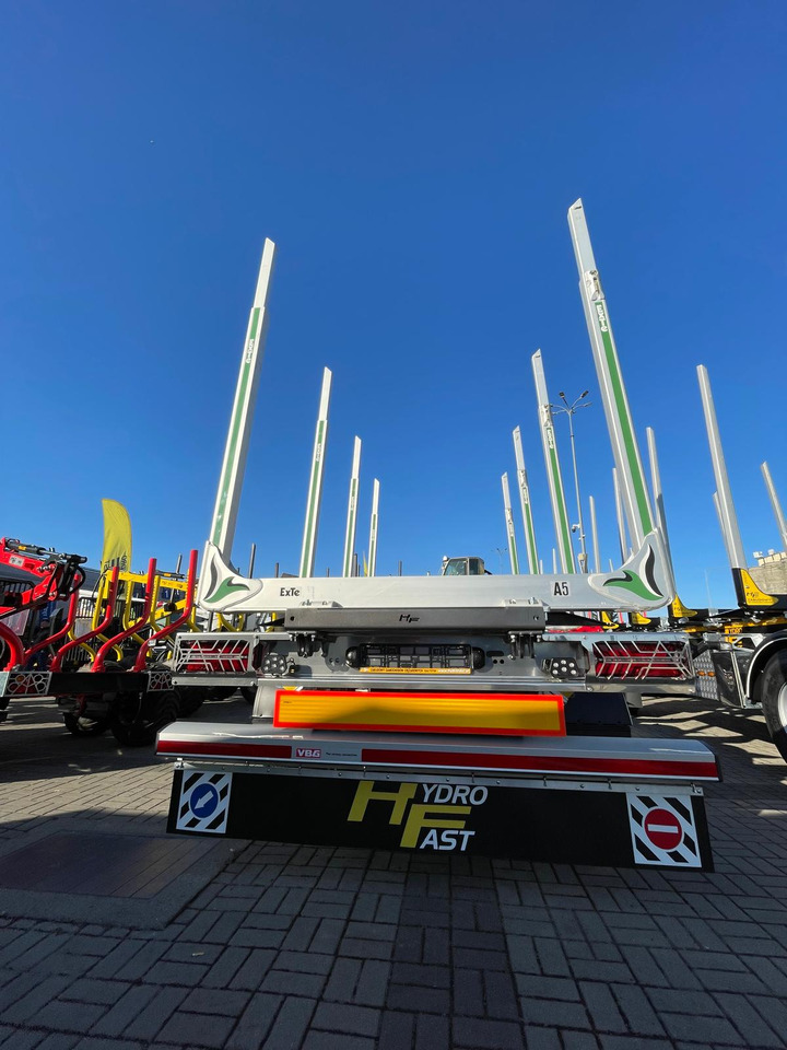 New Logging trailer for transportation of timber Hydrofast Przyczepa tandem od przewozu drewna na stanie / Timber tandem trailer in stock /Tandem-Anhänger aus Holz/: picture 8 New Logging trailer for transportation of timber Hydrofast Przyczepa tandem od przewozu drewna na stanie / Timber tandem trailer in stock /Tandem-Anhänger aus Holz/: picture 8